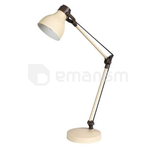 მაგიდის სანათი Rabalux CARTER Е14 ლითონი ბეჟი