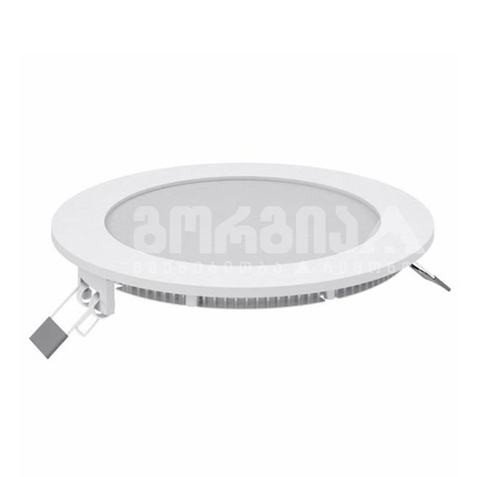 ლედ პანელი IP20 12W 2700k gauss el  მრგვალი - 939111112