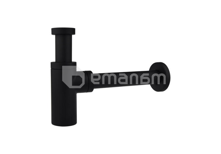 დეკორატიული სიფონის ქვედა ნაწილი Tycner Black Matt