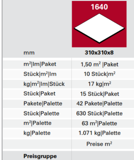 იატაკის ფილა - გერმანული კლინკერი Swiss 310*310*8 მმ