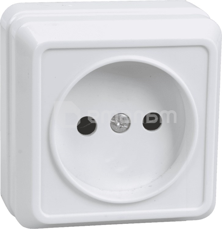 როზეტი IEK OKTAVA РС20-2-ОБ თეთრი