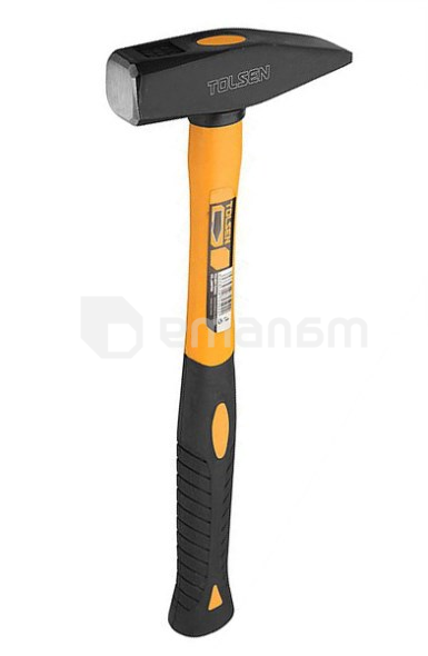 ჩაქუჩი რეზინის სახელურით TOLSEN 25002 300 გრ
