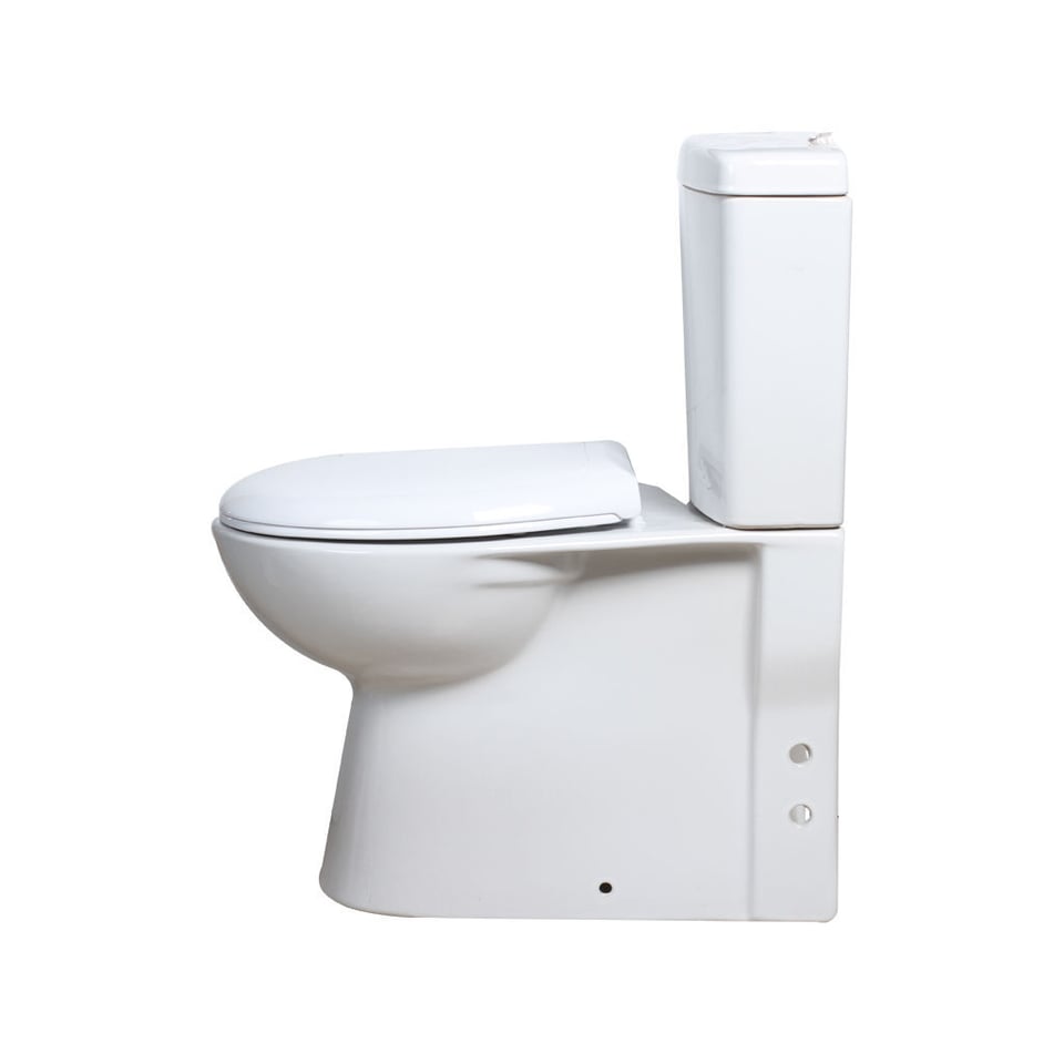 უნიტაზი რეზერვუარით და თავსახურით SET1004-0306-001-1-1100 Back to Wall WC Pan + Cistern + samanyolu