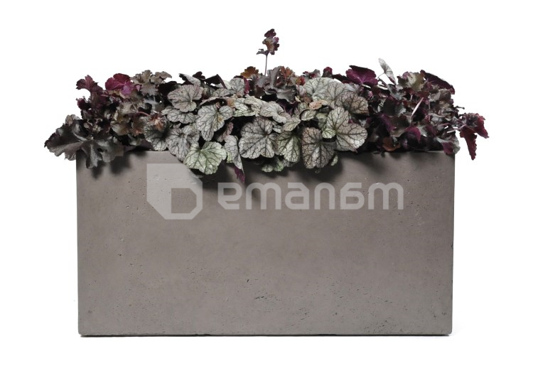 ქოთანი კერამიკული Mega Collections Clayfibre Bigular Taupe 80x40x40სმ 128ლ