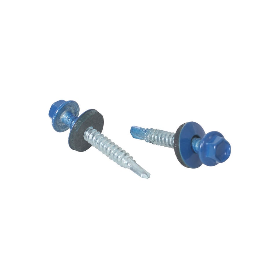 თვითმჭრელი ხრახნი რკინისთვის 5.5X40 RAL 5005