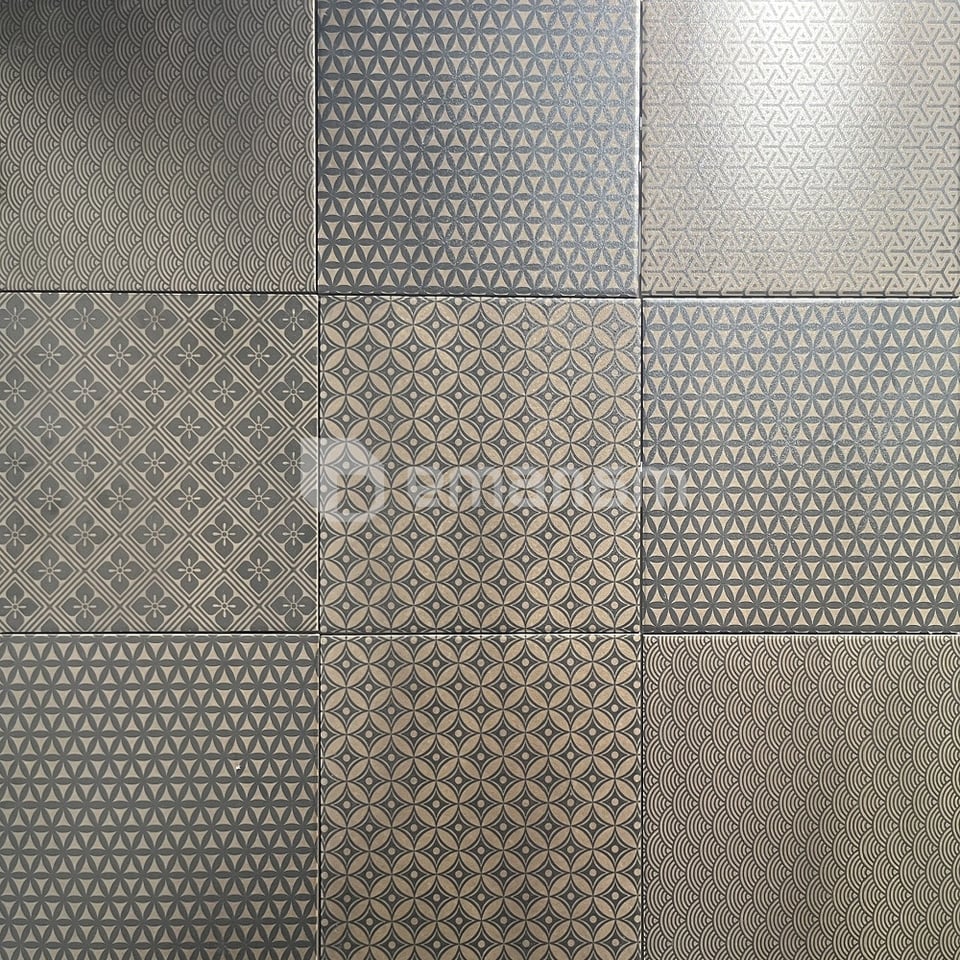 კერამოგრანიტი Ceramica Tauro S.L. Metal Moka Porc 22,5x22,5სმ
