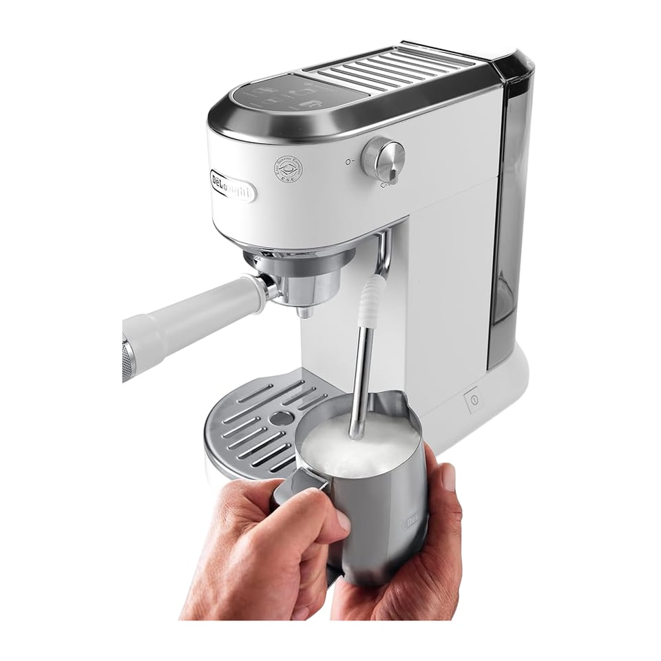 Espresso Coffee Maker/ Delonghi EC890.WI Dedica Duo