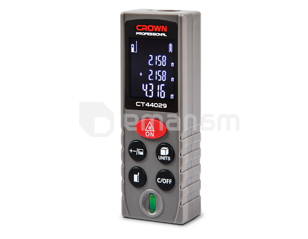 მანძილმზომი ლაზერული Crown CT44029