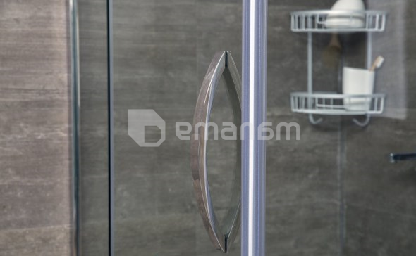 შუშა შხაპის  Alex Baitler AB245-90 90x90x200 cm დაბურული