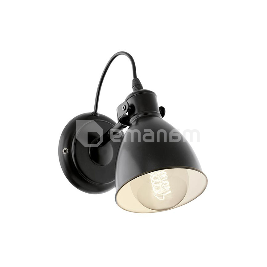 სპოტი EGLO 49468 PRIDDY E27 შავი