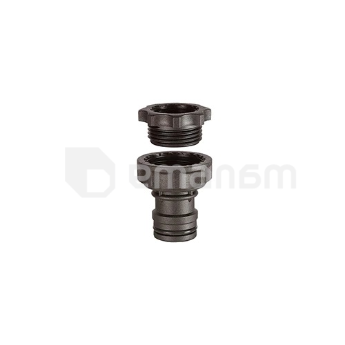 კონექტორი შლანგის გადამყვანით GF GF80043434 3/4", 1"
