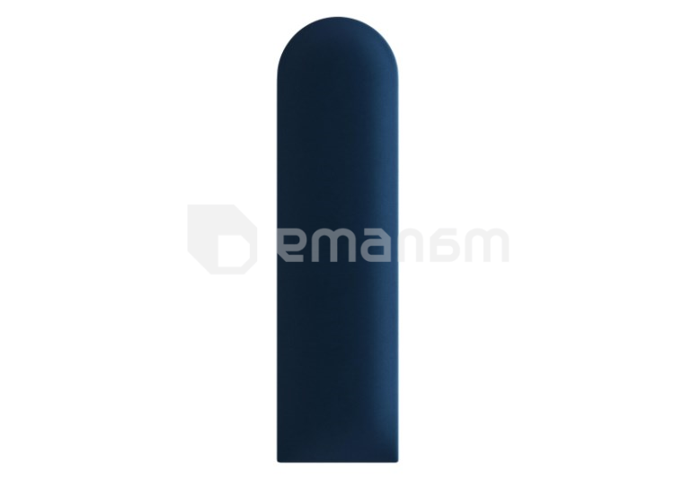 კედლის რბილი პანელი VOX Profile Oval 15x60 სმ. მუქი ლურჯი