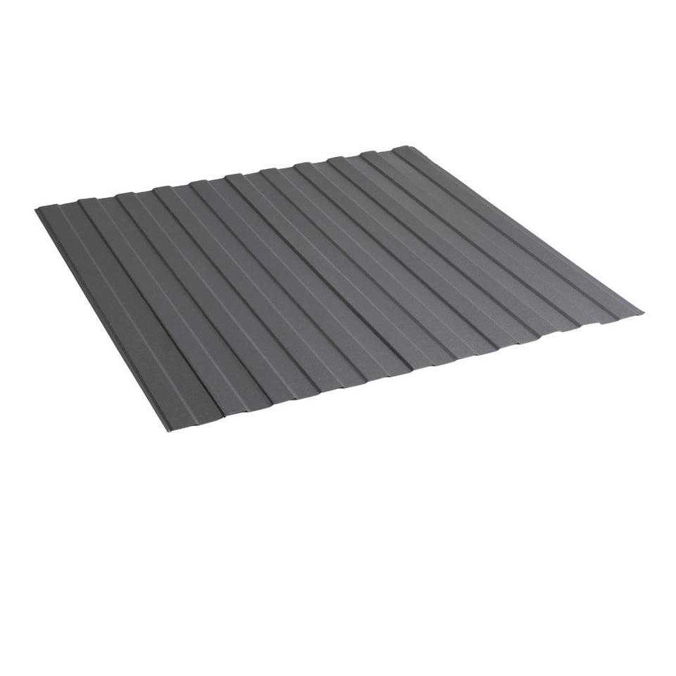 პროფილირებული ფერადი თუნუქი 0.5X1190 ხაოიანი RAL7024 NOVA