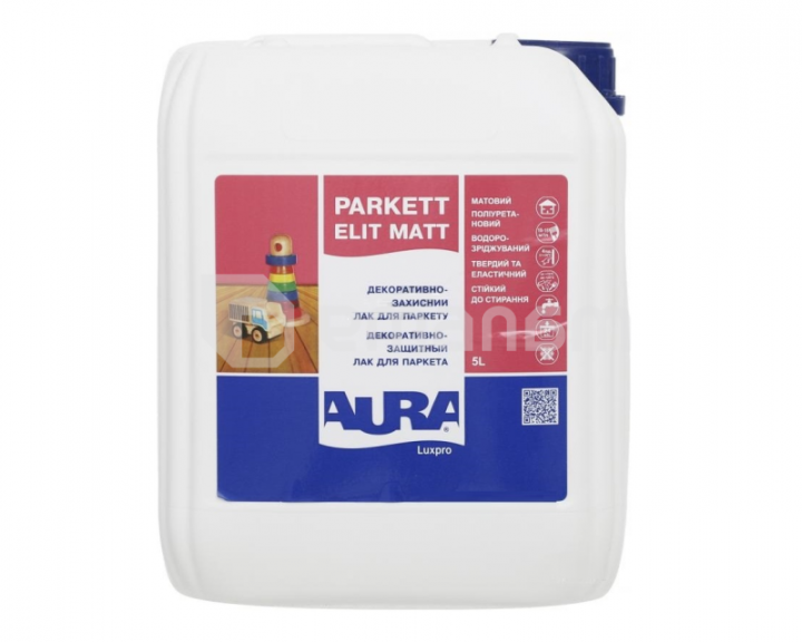 ლაქი Eskaro Aura Luxpro Parkett Elit matt 5 ლ