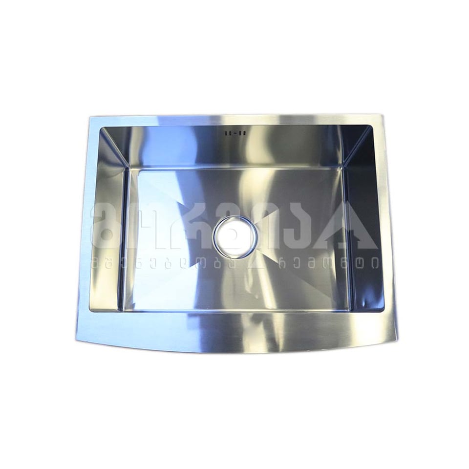 სამზარეულოს ნიჟარა LONG სიფონით 6551 650*510*25.4 SATIN