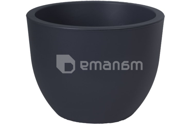 პლასტმასის ქოთანი FORM PLASTIC Muna round 2731-014 Ø35 ანტრაციტი