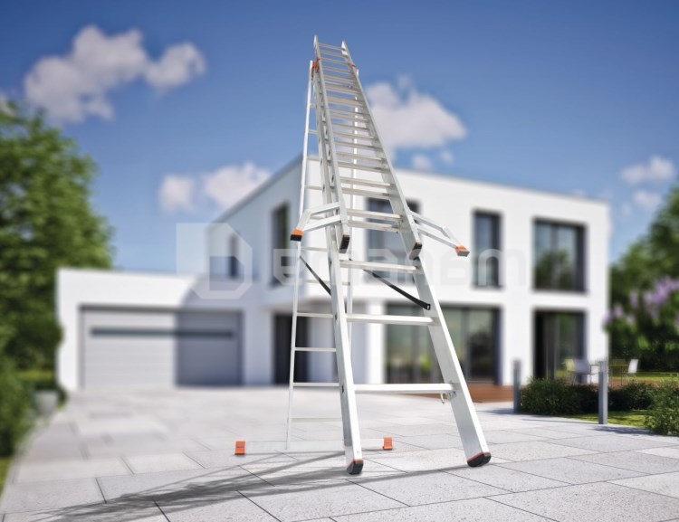 კიბე ალუმინის Krause Tribilo 129703 830 სმ