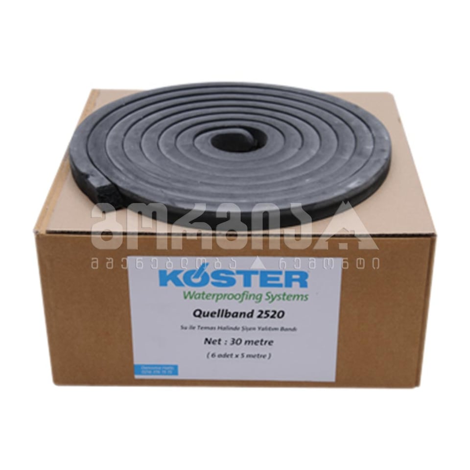 გაჯირჯვებადი ლენტი 5მ Koster Quellband 2520