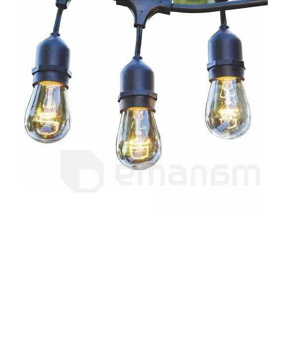 განათება სიმებიანი LINUS 12318 E27 20x 15 მ