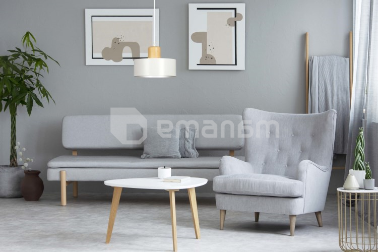 საკიდი EMIBIG Torin 1 E27 1x MAX 60W თეთრი