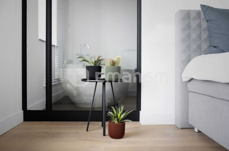 ქოთანი ყვავილის Capi Europe Planter ball Groove 14x13სმ მწვანე