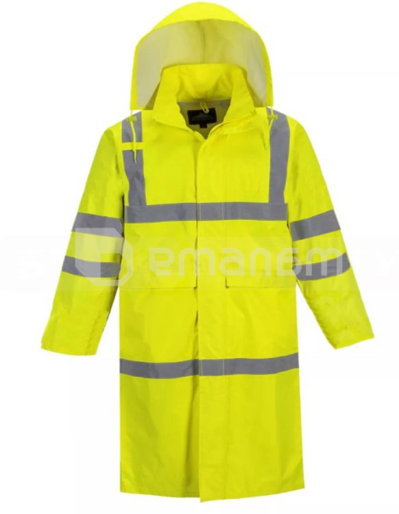 საწვიმარი ლაბადა შუქამრეკლი Smile In Rain FY2402 2XL ყვითელი