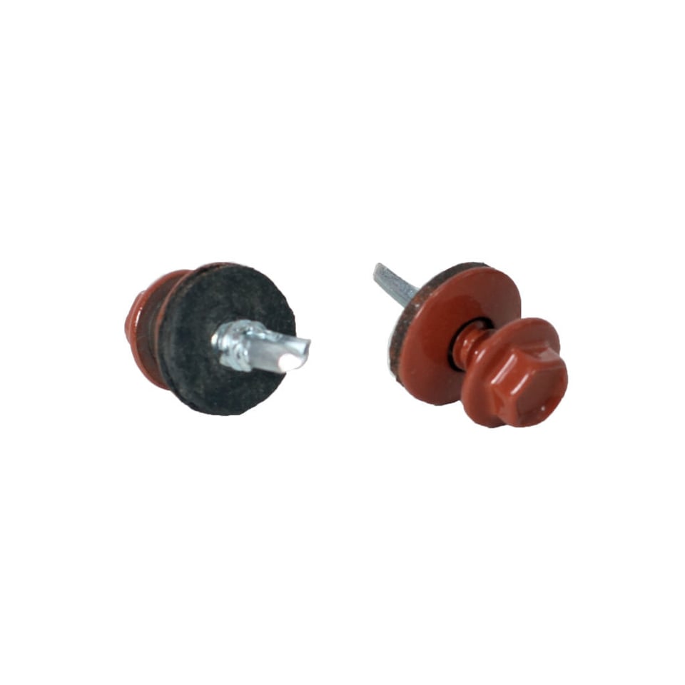 თვითმჭრელი ხრახნი რკინისთვის 5.5X19 RAL 8004