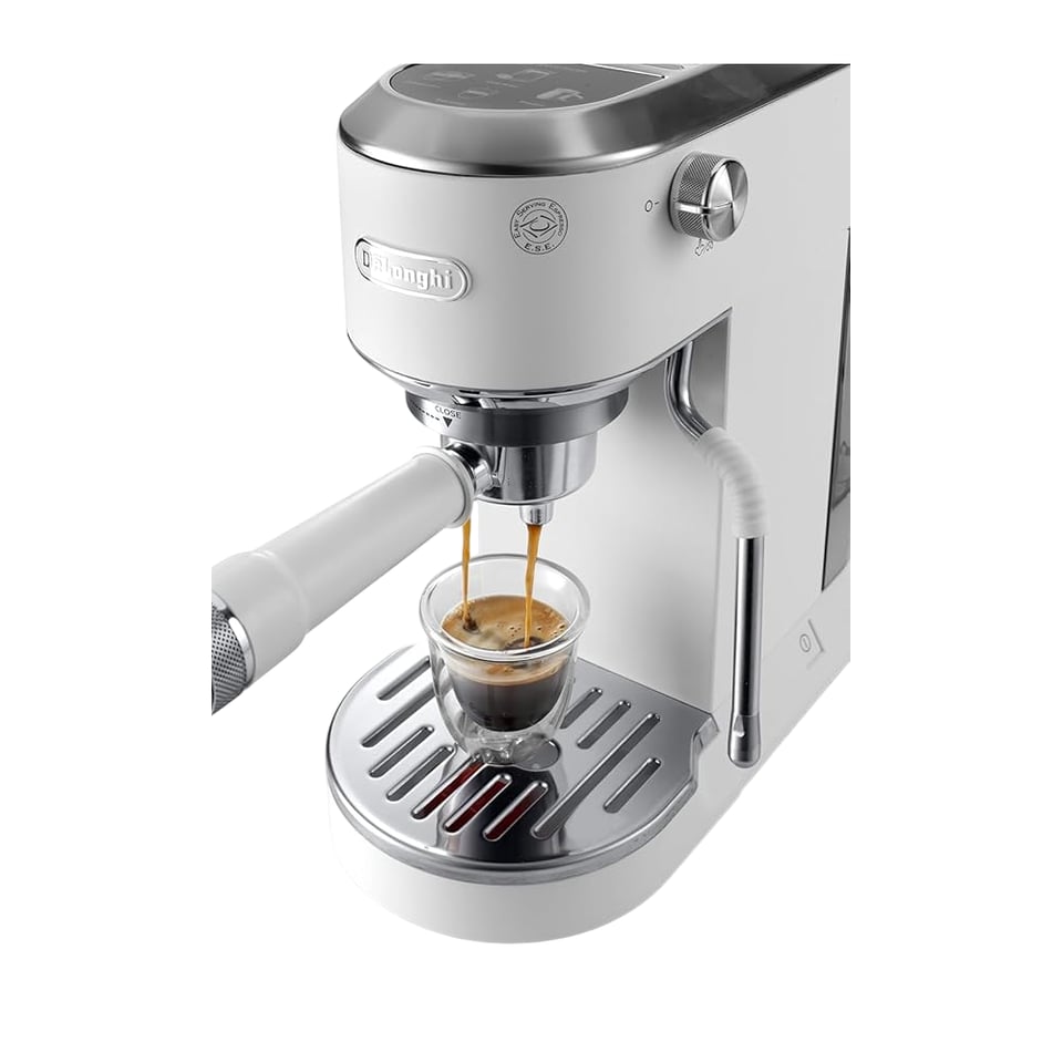 Espresso Coffee Maker/ Delonghi EC890.WI Dedica Duo