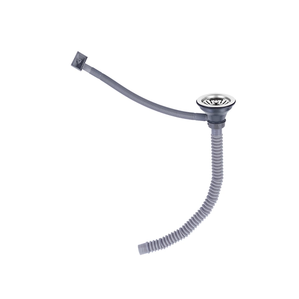 სამზარეულოს ნიჟარა+სიფონი LS-6050 600*500*180 (0.6MM)RIGHT