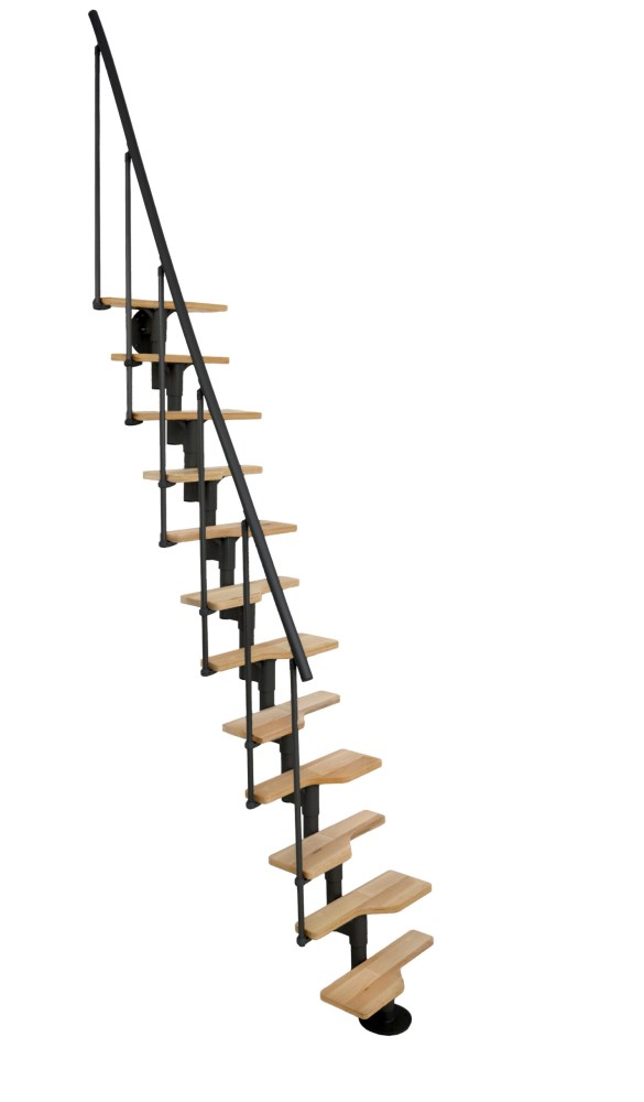 კიბე მოდულური Minka Vienna 2938 მმ წიფელი/შავი