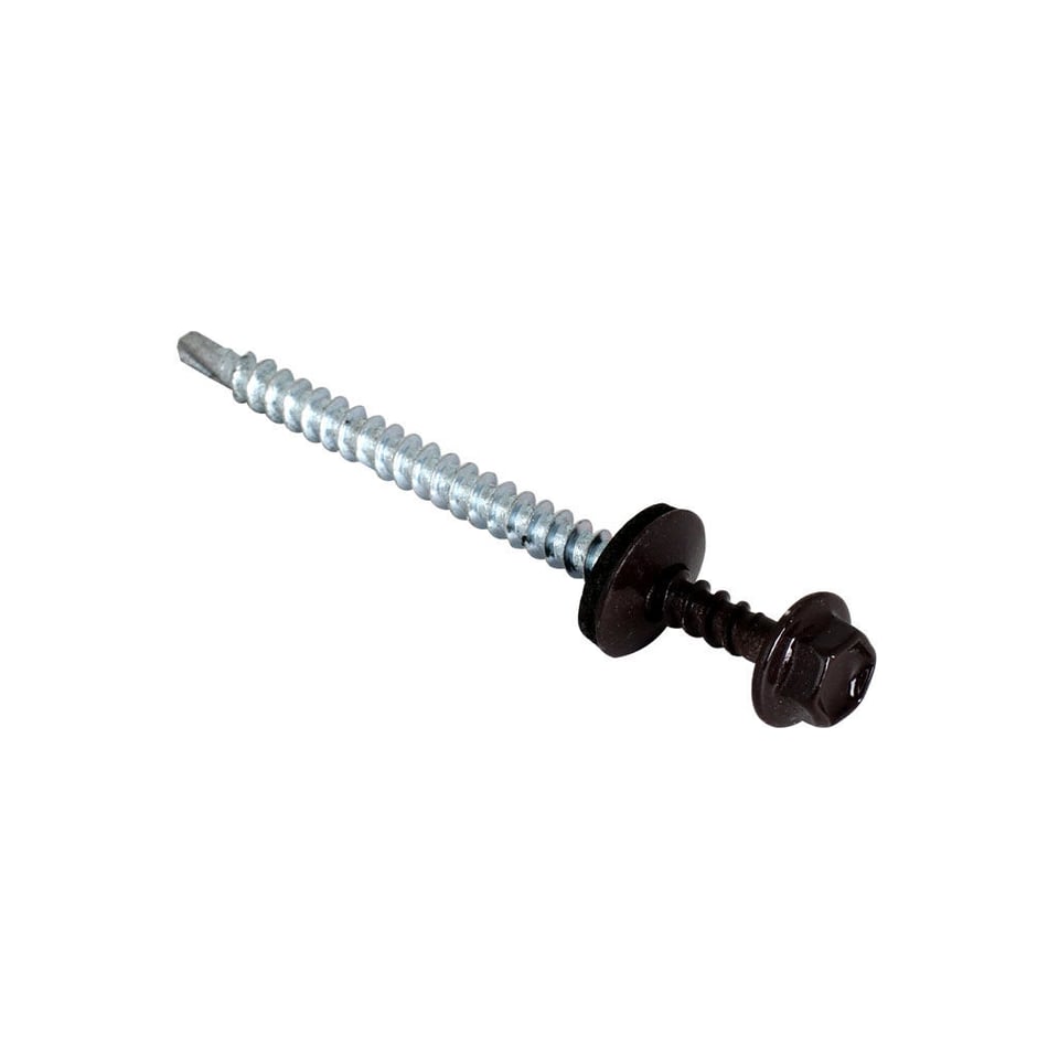 თვითმჭრელი ხრახნი ხისთვის 4.8X70 RAL 8019