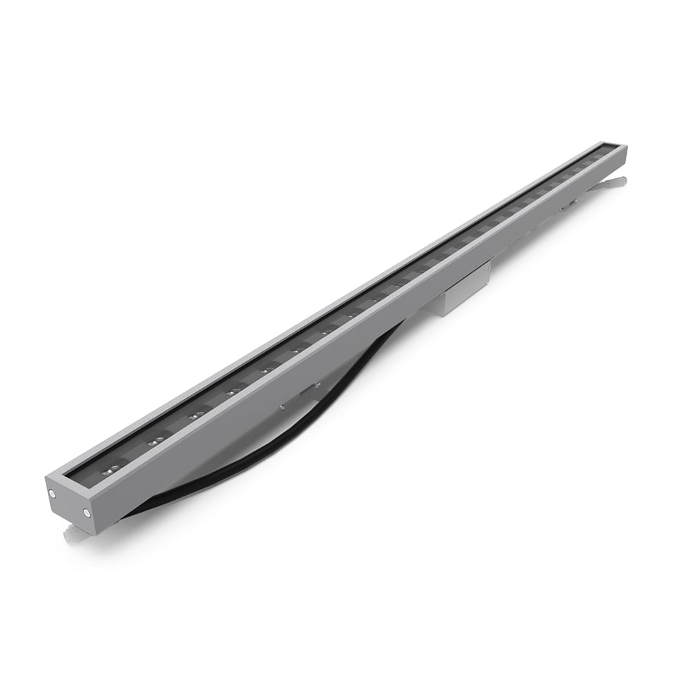 LED ხაზოვანი პროჟექტორი 24W IP65 4000K შავი - 80365272
