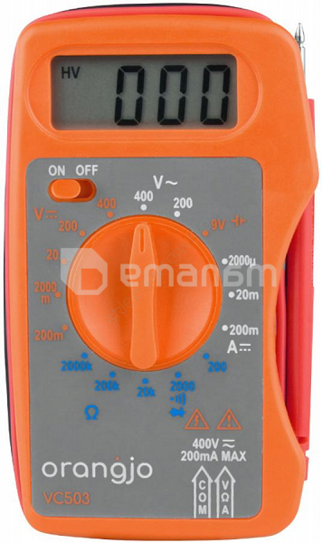 მულტიმეტრი ციფრული DPM  VC503 ORANGJO