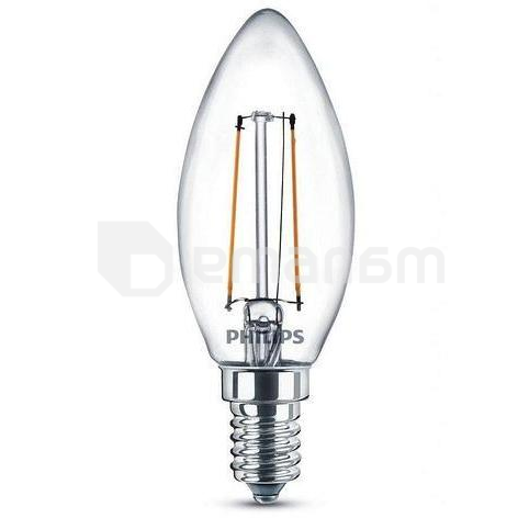 შუქდიოდური ნათურა PHILIPS B35 3000K 4W E14
