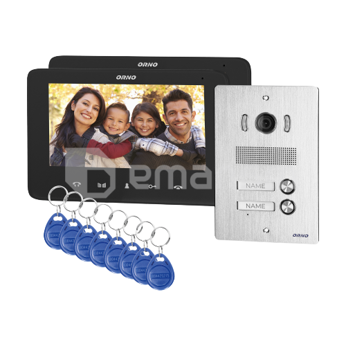 ვიდეო დომოფონი ORNO 7 INDI MULTI N 2 OR-VID-VP-1072/B