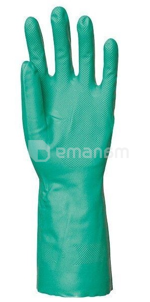 ნიტრილის ხელთათმანები Eurotechnique S8 5518 მწვანე