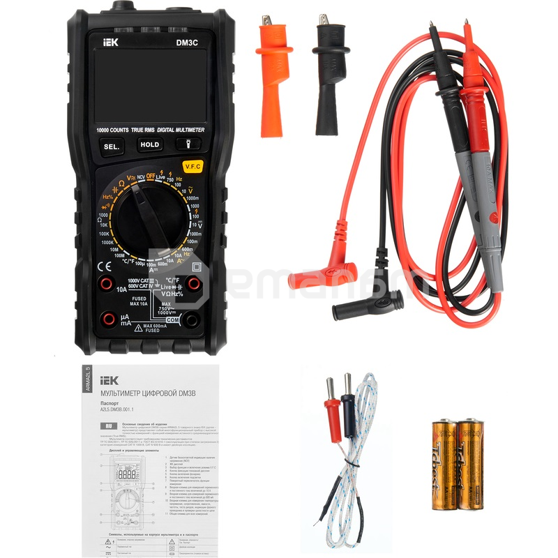 ციფრული მულტიმეტრი IEK ARMA2L 5 DM3C