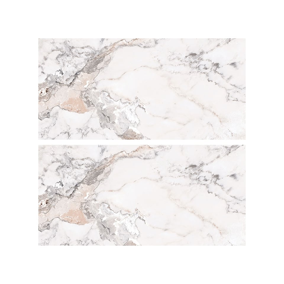 კერამოგრანიტი Majestic White Rec 60*120 "ES"