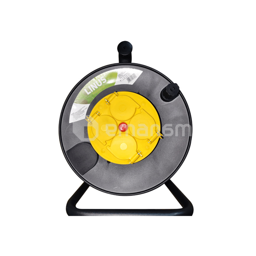 დამაგრძელებელი LINUS 4х25მ შავი LIN-RC4x25M1.5