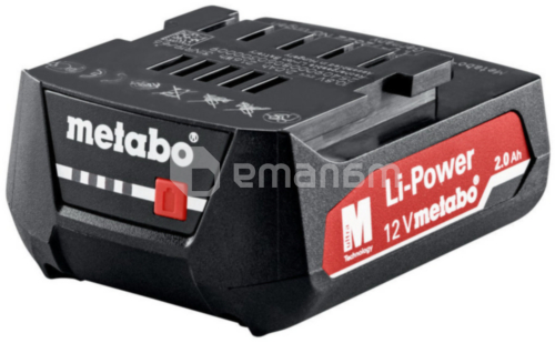 აკუმულატორი Metabo Li-Power 12V 2.0 Ah