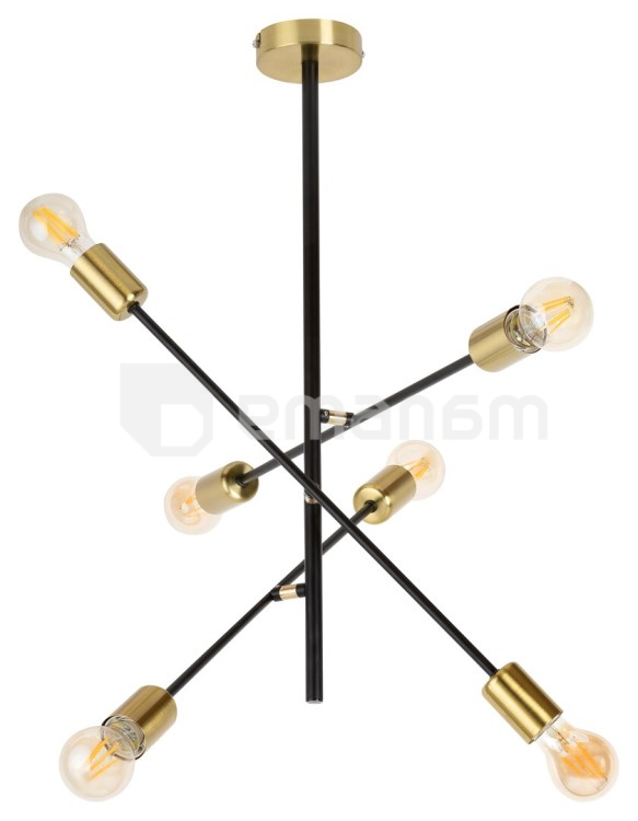 ჭაღი Rabalux Lanny 2104 E27 6x MAX 15W