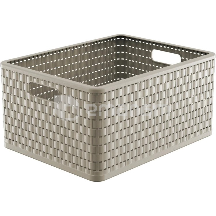 კალათი Rotho A4 plus 28ლ COUNTRY კაპუჩინო