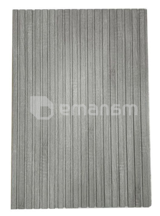 კედლის პანელი MDF Super Profil 12117 2800x117x12 მმ 0.3276 მ² მუხა Sonoma Gray
