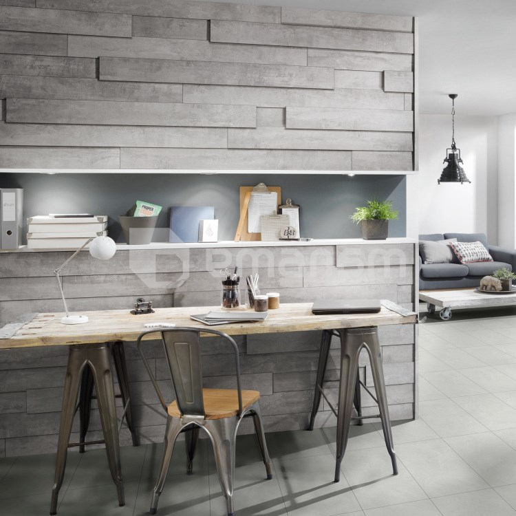 პანელი კედლის KronoOriginal 3Dwall Gold Crosstown Traffic K035 1296x132x12 mm. box: 1.37m2 = 8pc