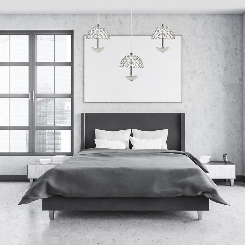 საკიდი Milagro VENUS LED 3 5W 4000K 1050Lm ქრომი