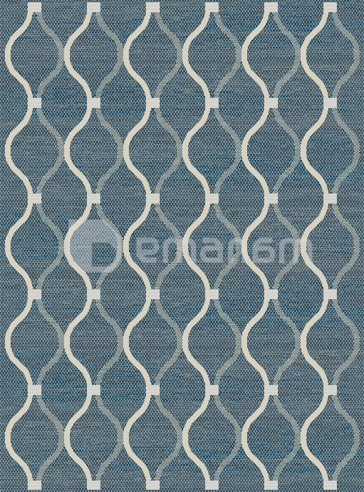 ხალიჩა DCcarpets Terazza 21110 Ivory/Silver/Blue 160x230 სმ.