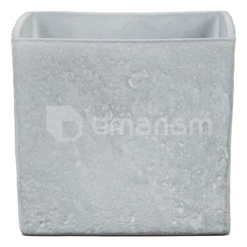 ქოთანი კერამიკული ყვავილის Scheuric 970/18 COVER-POT GREY STONE