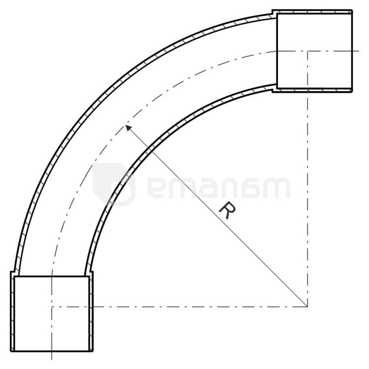 მუხლი/მოხვევა Kopos 4120_KB 20/70 მმ 90°
