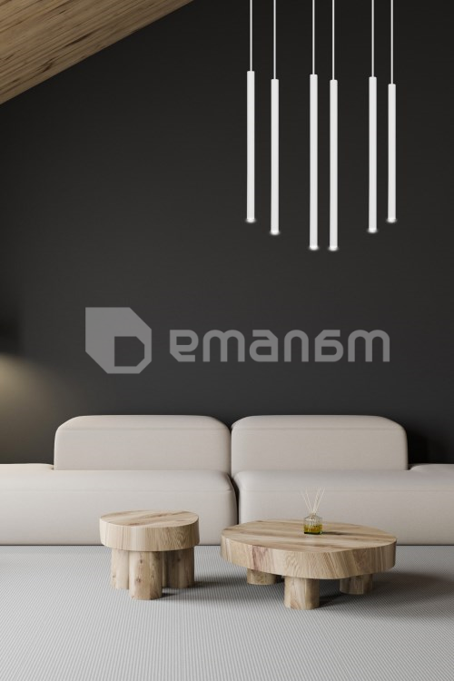 საკიდი EMIBIG Selter 6 G9 6x MAX 30W თეთრი