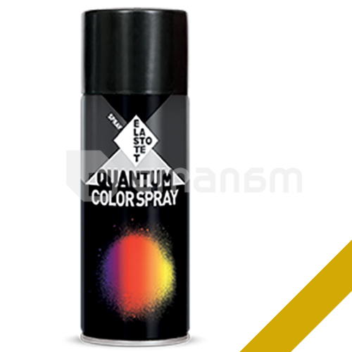 სპრეი საღებავი Elastotet QUANTUM COLOR SPRAY LIGHT GOLD 400ml